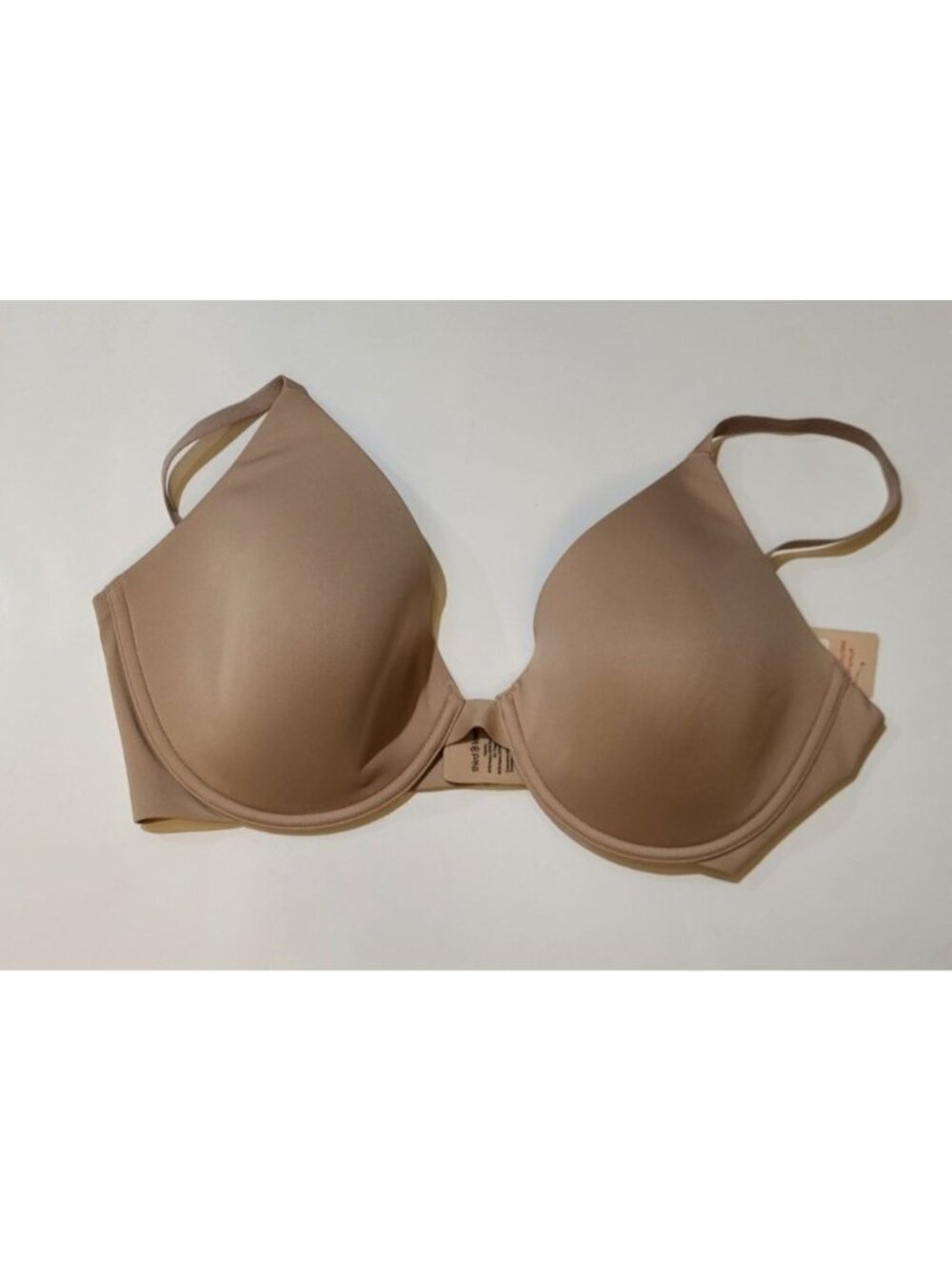 Thirdlove Zero Edge Plunge 36 C 1/2 Taupe Bra NEW